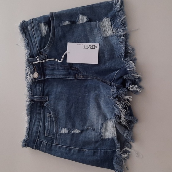 Vervet Shorts Denim Shorts By Vervet Size S New With Tags Poshmark